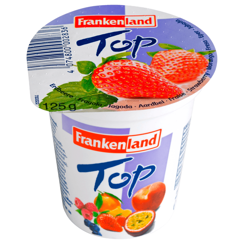 Frankenland Fruchtjoghurt Top 125g